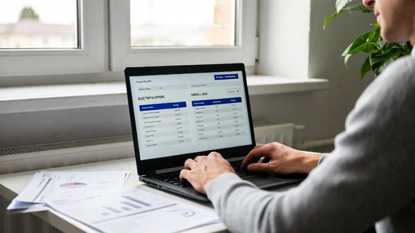 Comparez facilement les offres de gaz et électricité !
